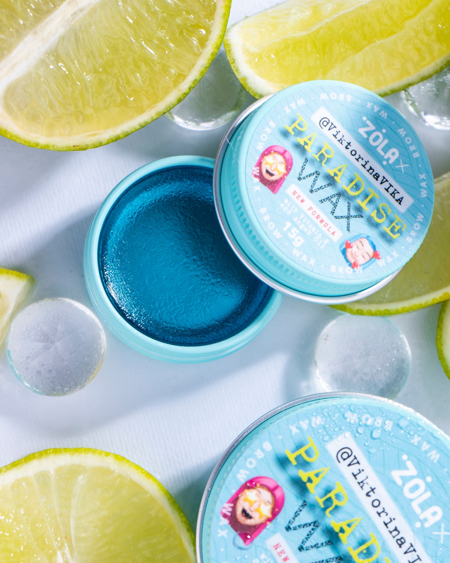 ZOLA Cosmetics Paradise Wax à la Vitamine E et à l’Huile d’Argan - Cire coiffage sourcils ZOLA