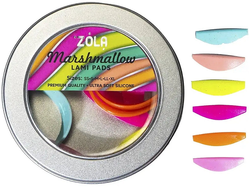 Silicone Pads Zola cosmetics MARSHMALLOW effet arrondi/rond/liftant