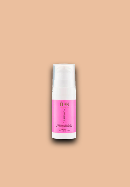 ÉLAN SUPERSONIC 2.0 – Sérum 1 CLEAR pour souplesse et mise en forme des cils et sourcils – 10 ml
