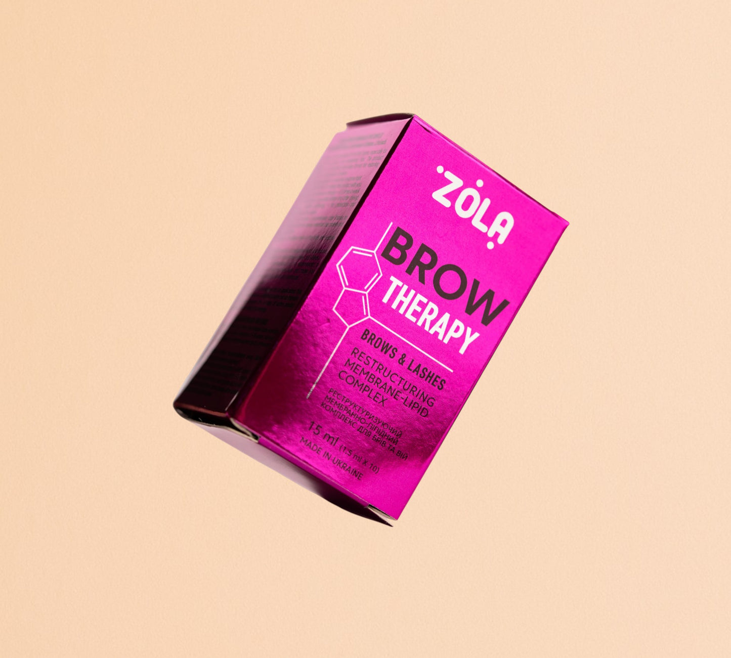 Zola Brow Therapy/ Soin réparateur et stimulant la pousse pour les sourcils