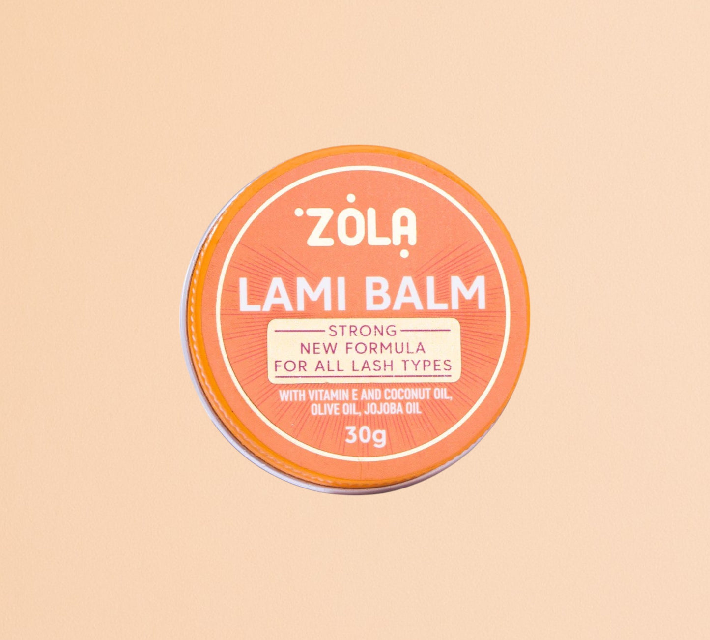 Lami Baume Zola Cosmetics Orange Sticky Balm for Eyelash Lifting 15g or 30g (Copy)
