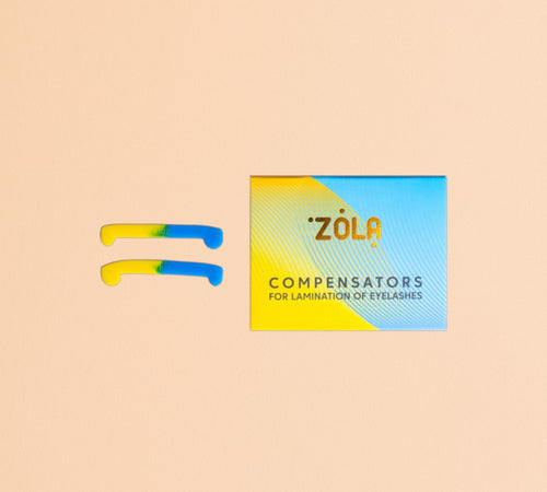 ZOLA cosmetics LASH LIFT COMPENSATORS (yellow and blue)
