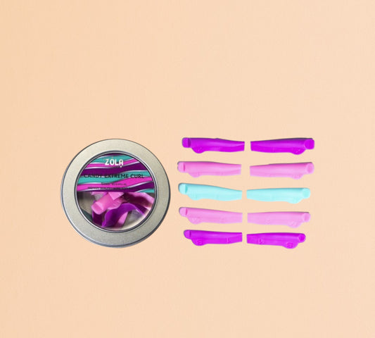 Силиконовые подушечки для завивки волос Zola Cosmetics CANDY EXTREME CURL PADS 