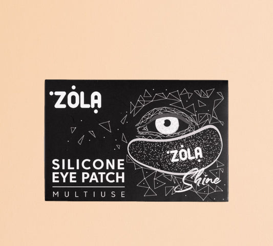 ZOLA Cosmetics reusable silicone eye patches black 
