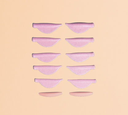 ZOLA LAMINATION SILICONE PADS PINKY SHINY (XS, S, M, L, XL)