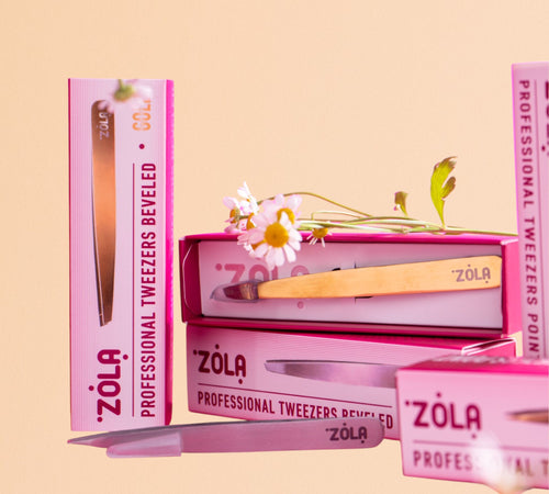 Zola Premium Flat Professional Tweezers