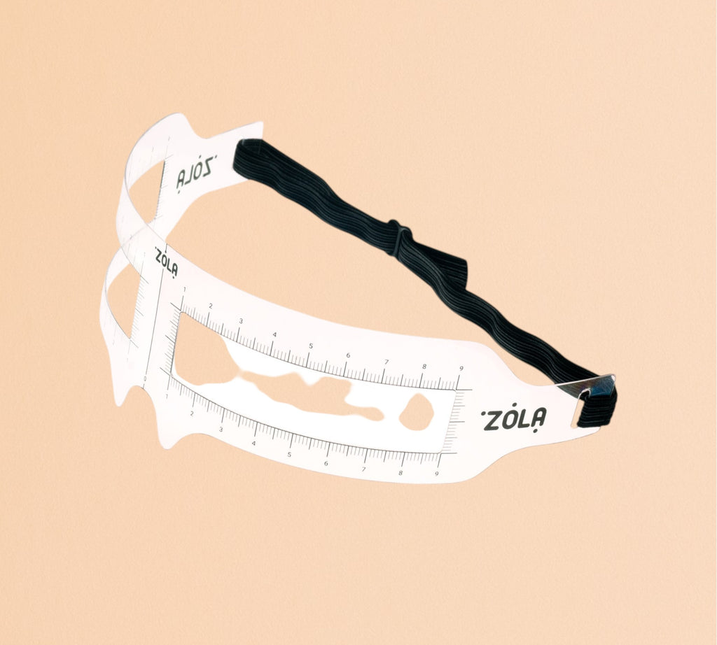 ZOLA cosmetics RÈGLE POUR L’ARCHITECTURE DES SOURCILS AVEC ELASTIQUE