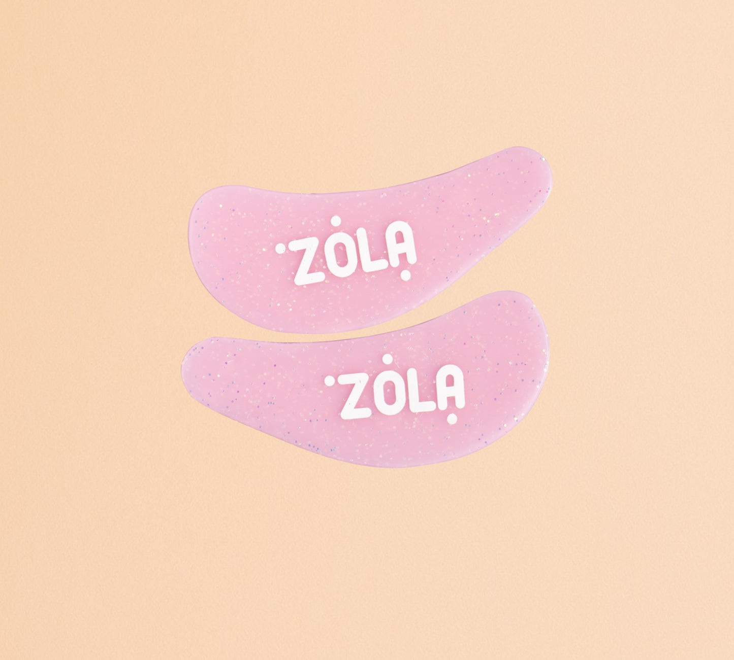 Silicone patches yeux réutilisables ZOLA Cosmetics rose clair