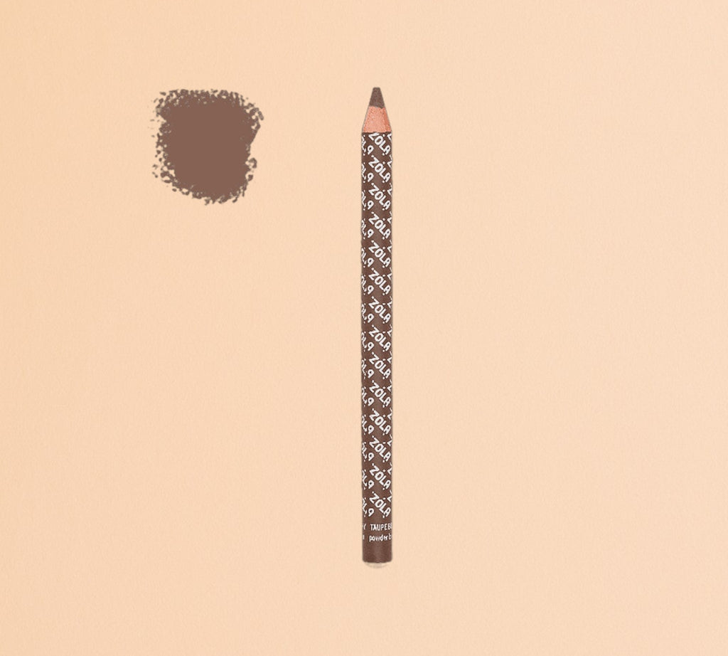 Crayon pour sourcils Zola cosmetics poudré , TAUPE