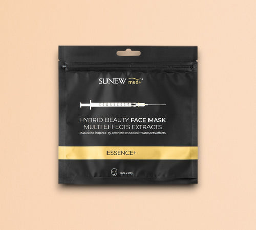 PACK 4 Masques Tissu Gamme ESSENCE+ AVEC BAVE D'ESCARGOT ET PEPTIDES SunewMed +