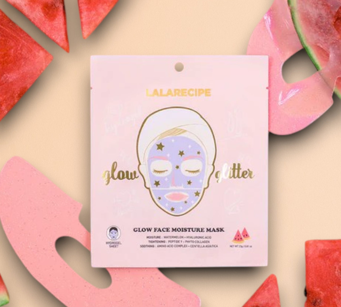 LALARECIPE - Glow Glitter Hydrating Mask