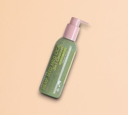 LALARECIPE- Hemp Seed Mild Cica Cleanser 3 in 1 200ml