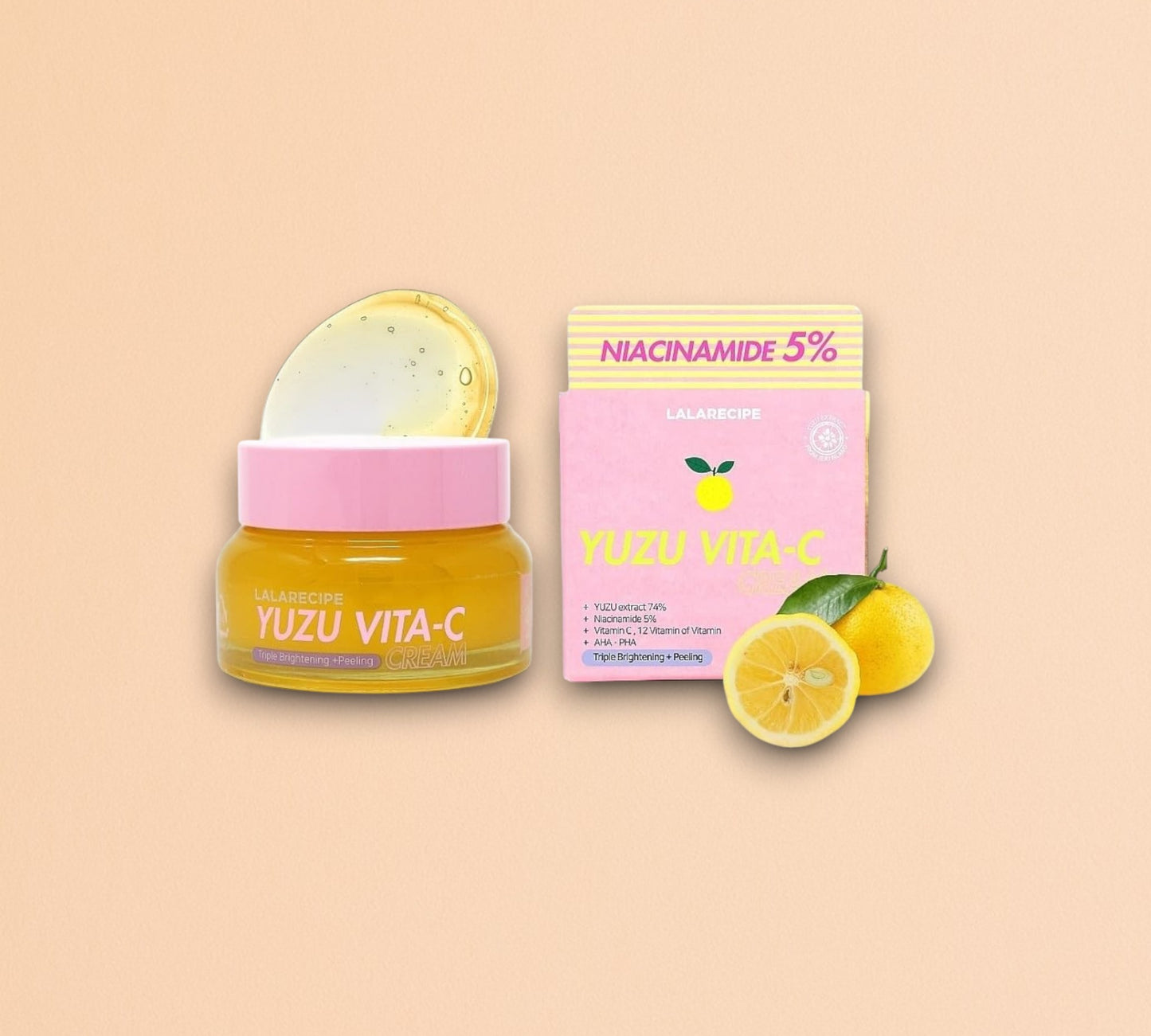LALARECIPE- Crème Yuzu Vitamine C