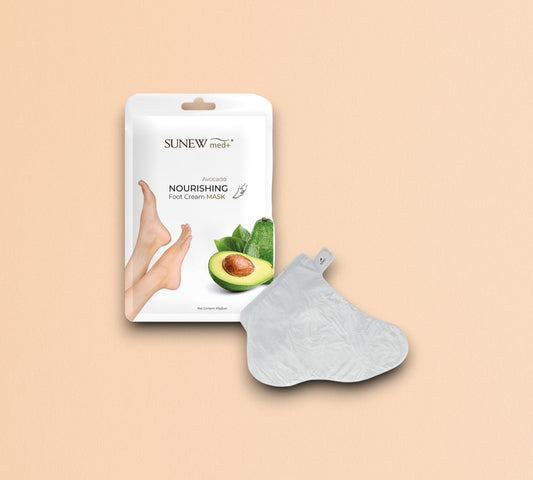 SunewMed +Masque chaussette pieds AVOCADO