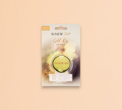 Sunew med GOLD KISS VANILLA LIP BALM