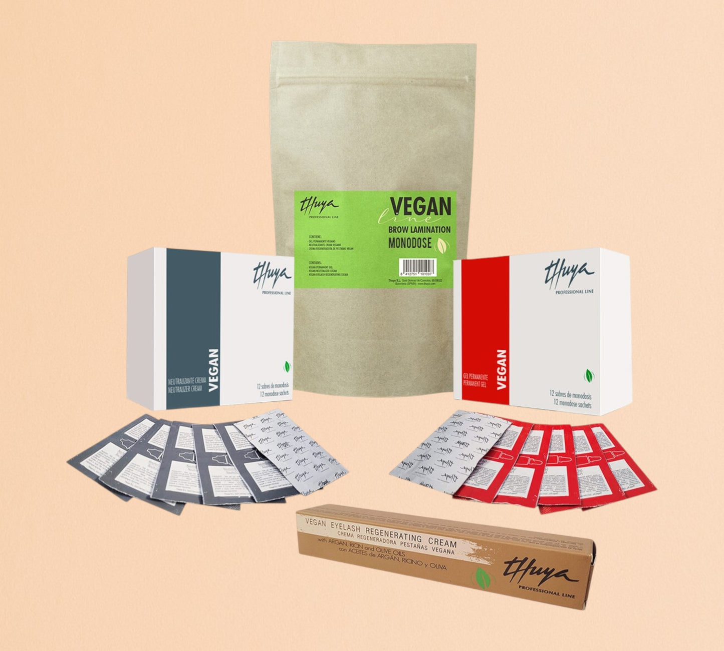 Vegan Line Thuya Professional Line Browlift and Eyelash Lift Discovery Kit