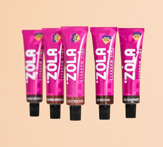 ZOLA cosmetics  TEINTURE POUR SOURCILS au Collagen/ Tint collagen