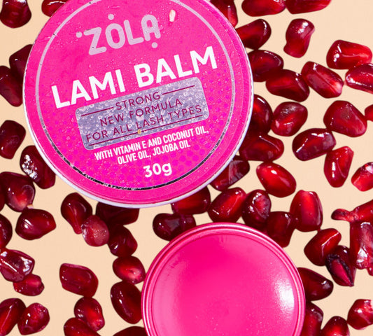 Lami Baume Zola Cosmetics ROSE sticky balm for eyelash lifting 15g or 30g