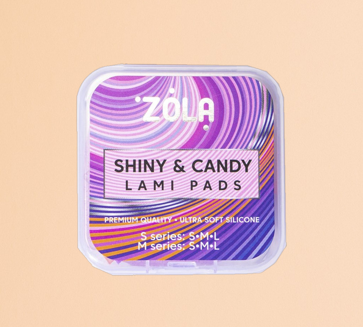 ZOLA LAMINATION SILICONE PADS SHINY &amp; CANDY (S SERIES -S, M, L, M SERIES -S, M, L)