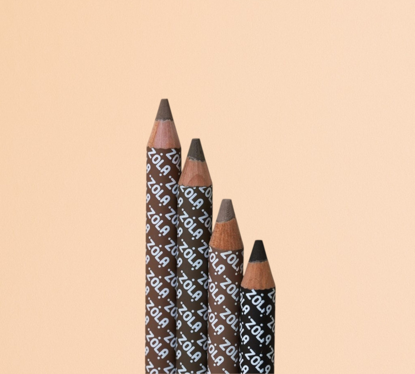 Crayon pour sourcils Zola cosmetics poudré , DARK BROWN