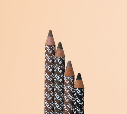 Crayon pour sourcils Zola cosmetics poudré , DARK BROWN