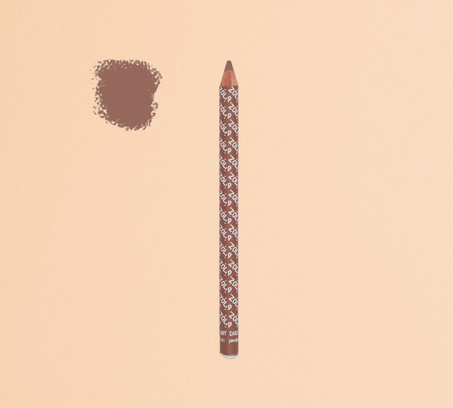 Пудровый карандаш для бровей Zola Cosmetics, цвет «карамель»