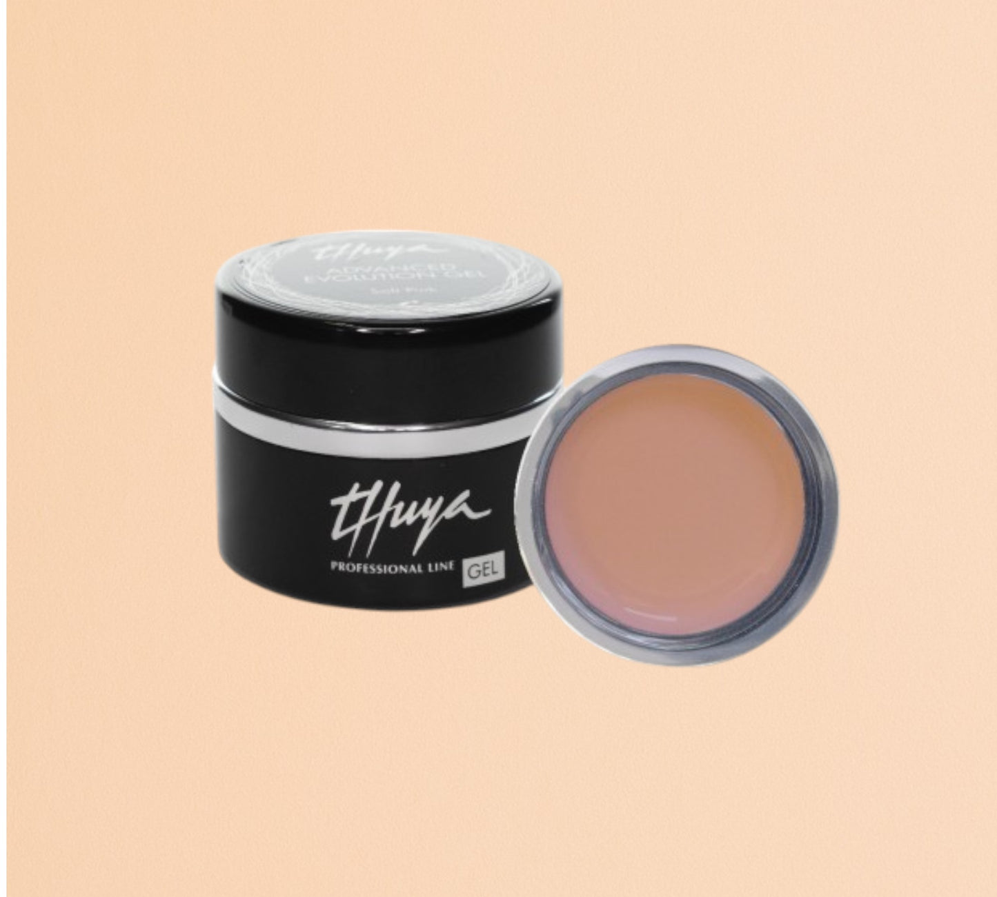 Гель для наращивания ногтей Thuya Professional Line ADVANCED EVOLUTION нежно-персиковый 50 мл 