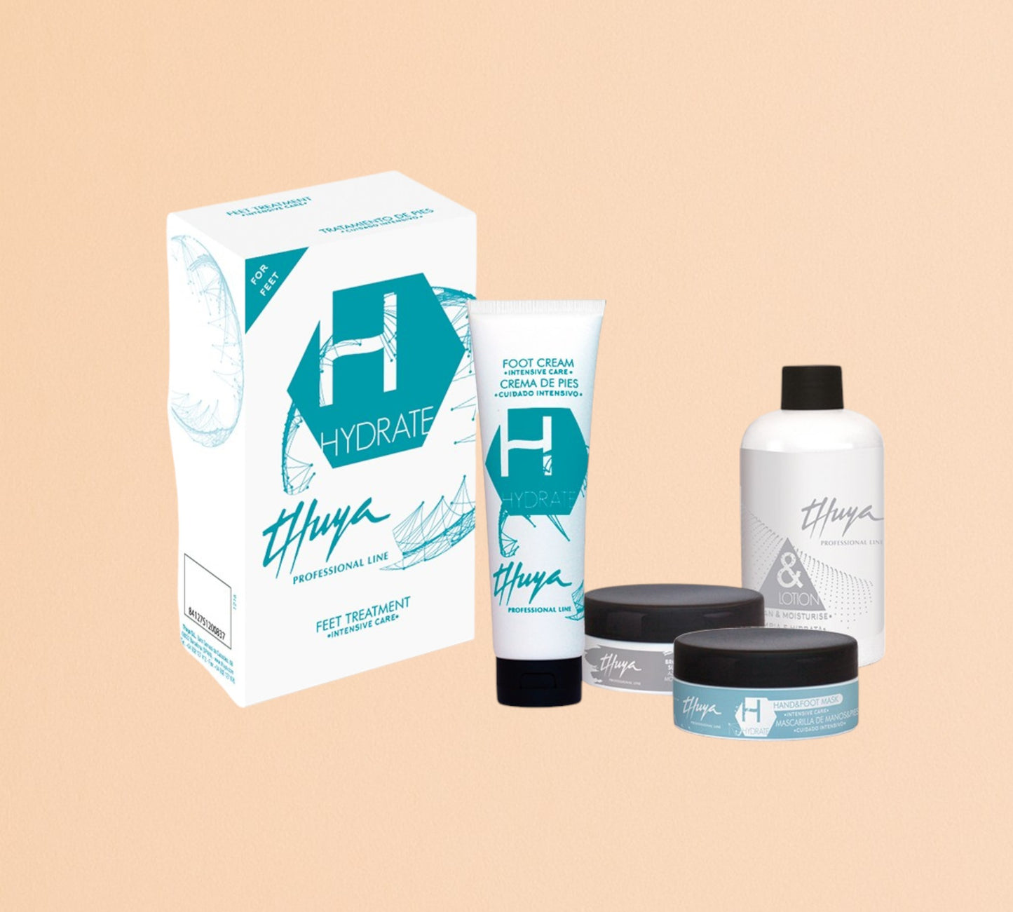 Essential Kit MOISTURIZING FOOT CARE Thuya Professional Line