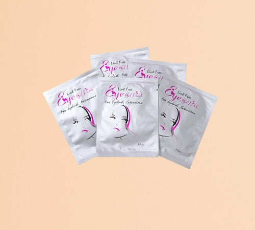 Eyelash extensions and eyelash lifting patch pack of 50 pairs