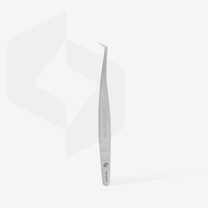 Professional Eyelash Extension Tweezers EXPERT 40 TYPE 12 (Right Angle, 65')
