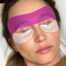 Brow Patch en silicone Rose pour browlift