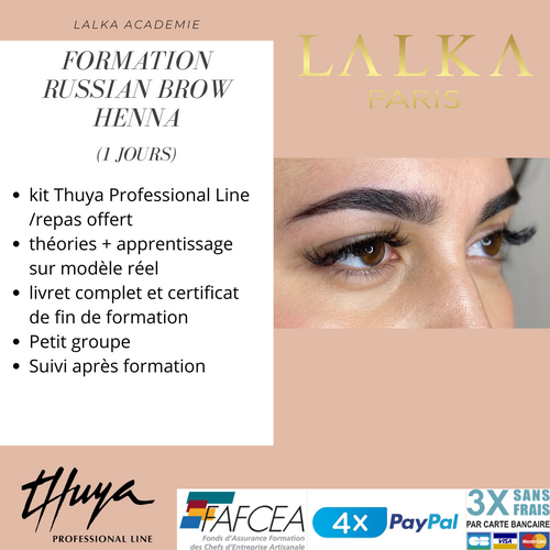 Formation RUSSIAN BROW HENNA