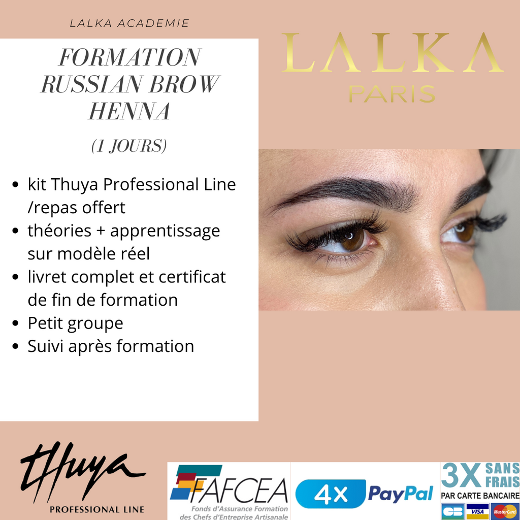 Formation RUSSIAN BROW HENNA