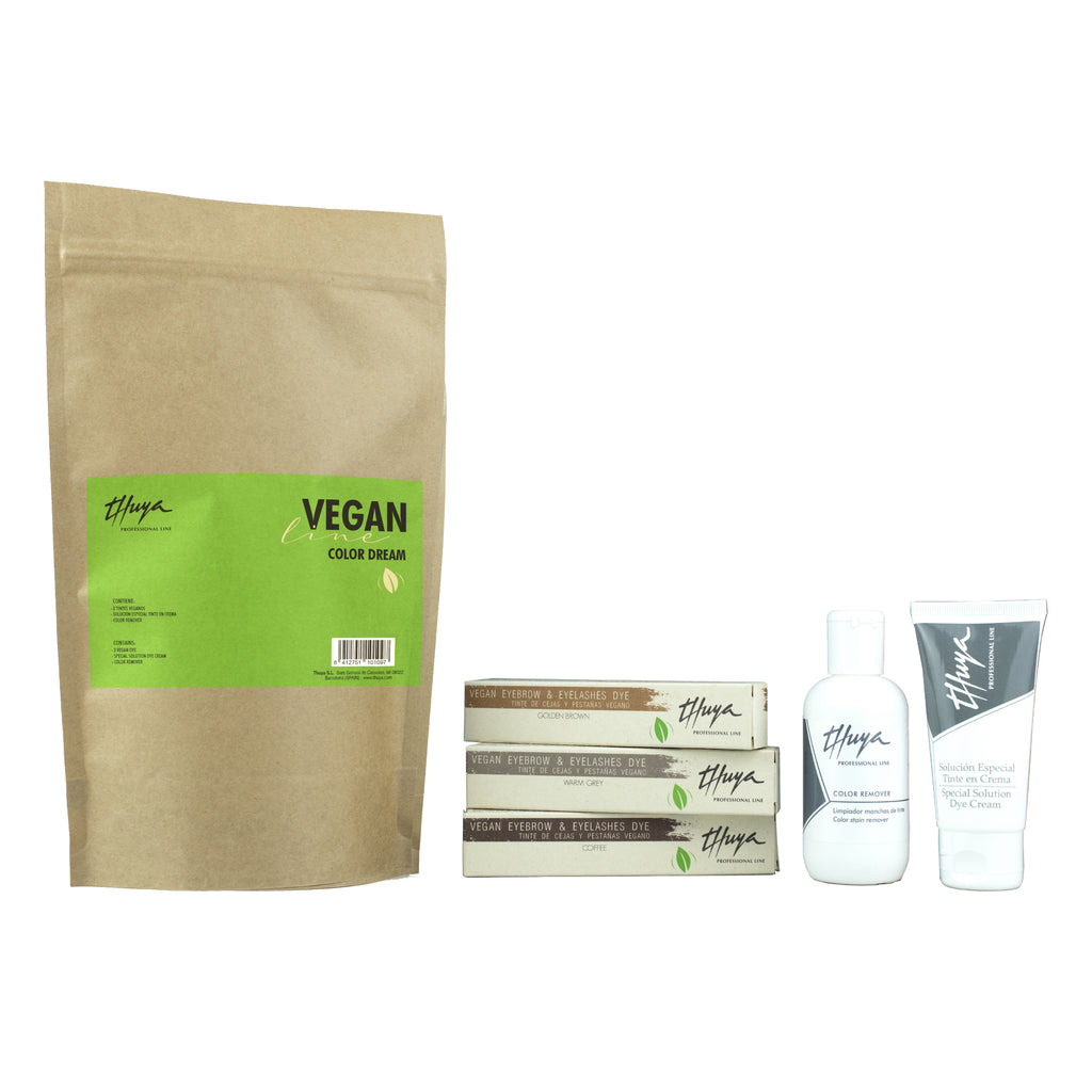 KIT VEGAN LINE COLOR DREAM Thuya Professional Line Teintures cils et sourcils avec oxydant