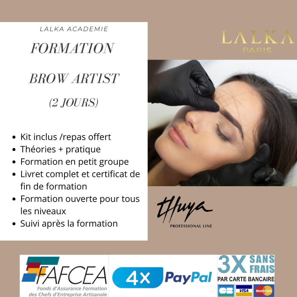 Formation Brow Artist 2 jours